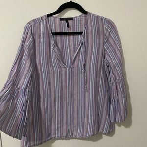 BCBG MAXIAzria LINNEN TOP